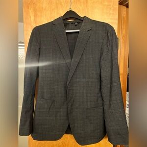 Banana Republic Gray Sport Coat Modern Cut